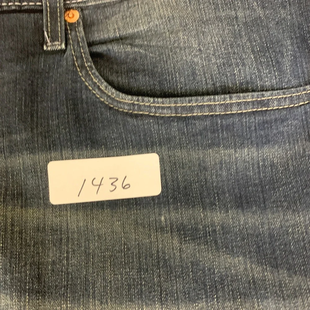 Levis 559 Relaxed Straight Jeans Mens 46x32 Blue WaterLess Denim 01559-0067